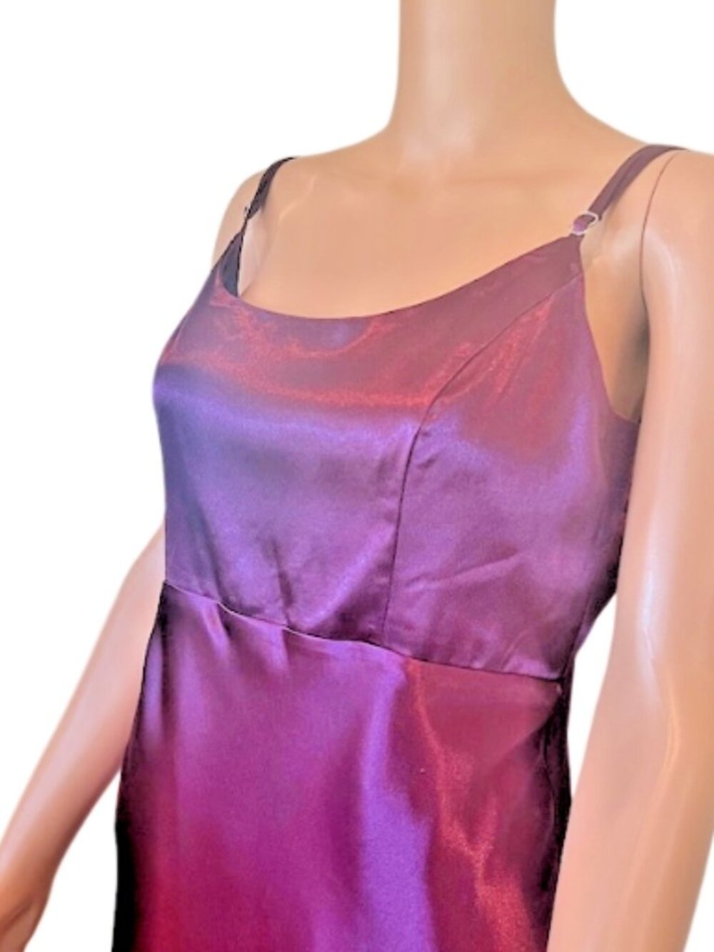 Lulus “Made With Love” Satin Gown – Style A0293 – Size L - Picture 2 of 5